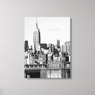 Toile NYC Skyline II