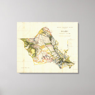 Toile Oahu, Hawaï