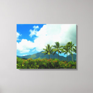 TOILE OAHU HAWAII #6 CANVAS