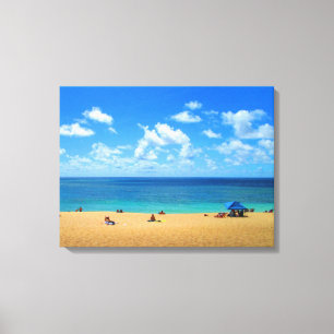 TOILE OAHU HAWAII #7 CANVAS
