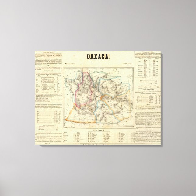 Toile Oaxaca, Mexique (Recto)