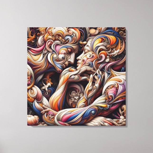 Toile Ocean & Beach Canvas Painting – Coastal Style Wall (Recto)