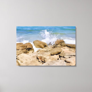 Toile Ocean Canvas wall decor Rocky beach