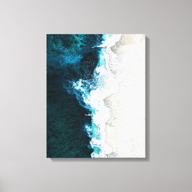 Toile Océan et plage (Recto)