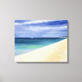 Toile Océan Indien II 1995