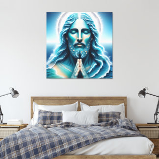 Toile Ocean Jesus Christ Portrait 