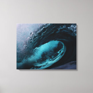 Toile Ocean waves stretched canvas print