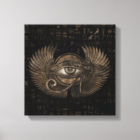 OEil égyptien d'Horus - Wadjet or Vintage