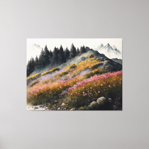 Toile OEuvre d'art alpin
