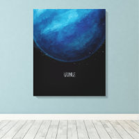 Oeuvre de la planète Uranus - Illustration de l'es