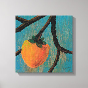 Toile OEuvre murale Persimmon sur la branche