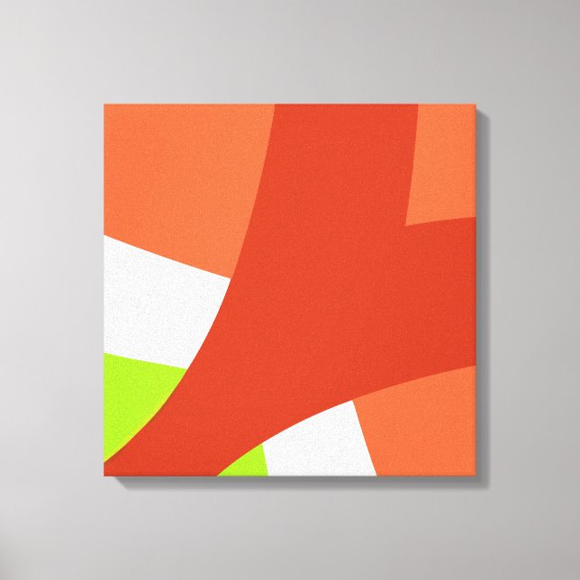 Toile Office Abstrait en gras (Recto)