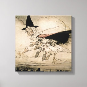 Toile Oie de mère, frontispice de 'oie de mère l'Ol