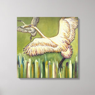 Toile Oiseaux peignant le cadeau original pour des