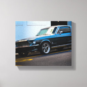 Toile Old Muscle Classic Détails du véhicule Pilote Driv