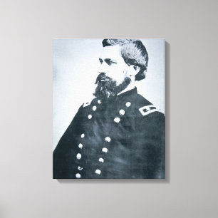 Toile Oliver Otis Howard (photo de b/w)