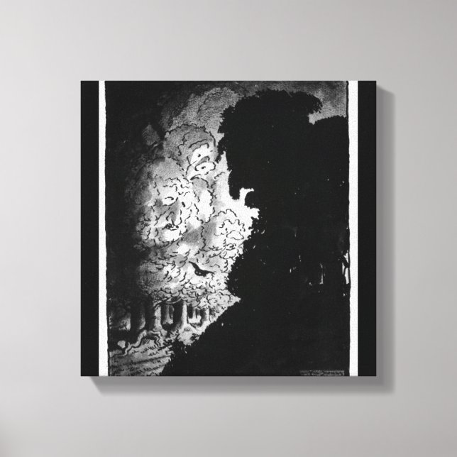 Toile Ombres - (Recto)
