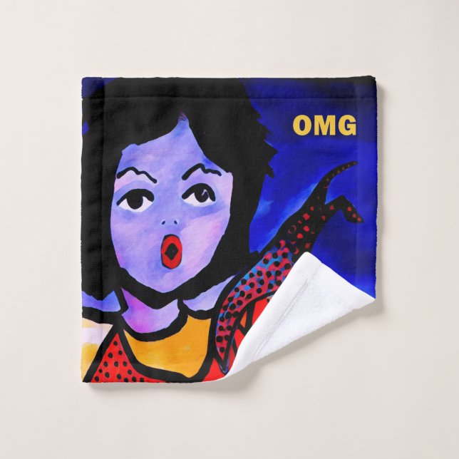 Toile OMG (Gant de toilette)