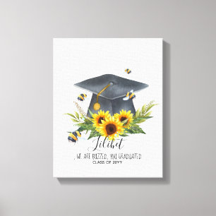 Toile On Est TOMBÉS ! DIPLÔME Cadeau Abeilles personnali