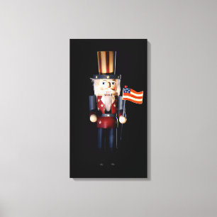 Toile Oncle Sam Nutcracker