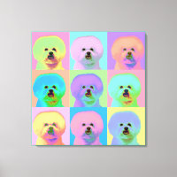Op Art - Bichon Frise