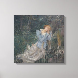 Toile Ophélie (femme qui pleure) (par Jules Bastien-Lepa