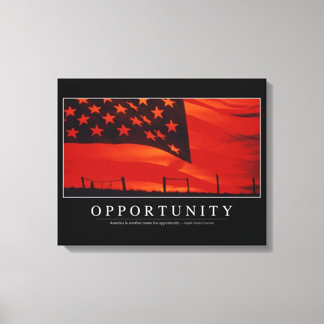 Toile Opportunité : Devis inspirant (Recto)