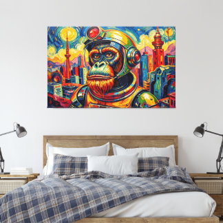 TOILE ORANG-OUTAN DE L'ESPACE -4