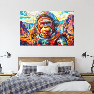 TOILE ORANG-OUTAN DE L'ESPACE -5