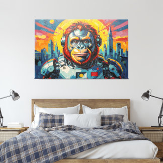 TOILE ORANG-OUTAN DE L'ESPACE -6