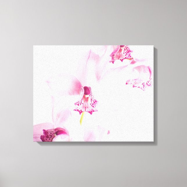 Toile Orchidée rose (Recto)