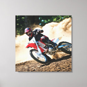 Toile oreiller de motocross