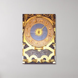 Toile Orologio Zodicale (horloge de zodiaque) (fresque