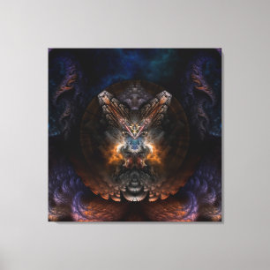 Toile Orthricon Fractal Art Canvas Imprimer
