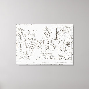 Toile Otto I soumettant à Berenger II