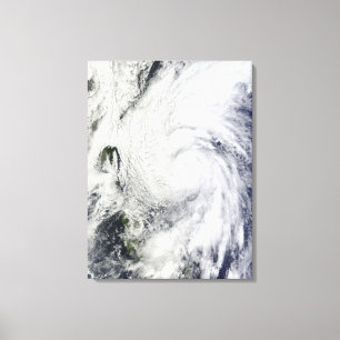 Toile Ouragan Chaba en mer philippine