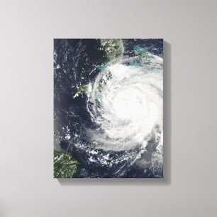 Toile Ouragan Ike au-dessus du Cuba, de la Jamaïque, et