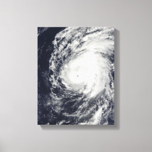 Toile Ouragan Neki à l'ouest d'Hawaï