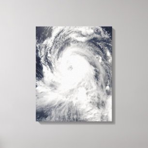 Toile Ouragan Tingting au-dessus du Marianne du nord
