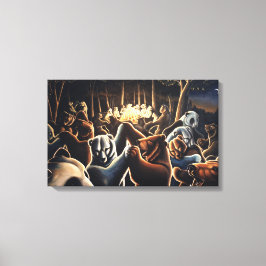 Toile Ours de danse Imprimantes d'art Ours Affiches d'ar