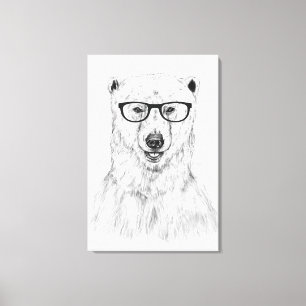 Toile Ours de geek