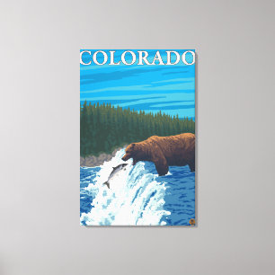 Toile Ours FishingColorado