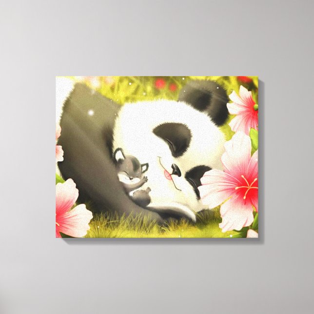 Toile Ours Panda (Recto)
