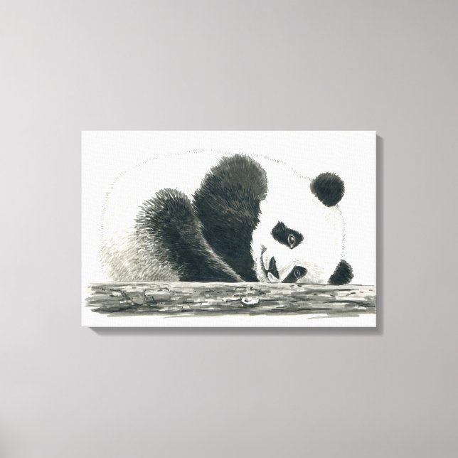 Toile Ours panda (Recto)