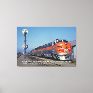 Toile Pacifique Ouest F7 California Zephyr 60"x40" Grand