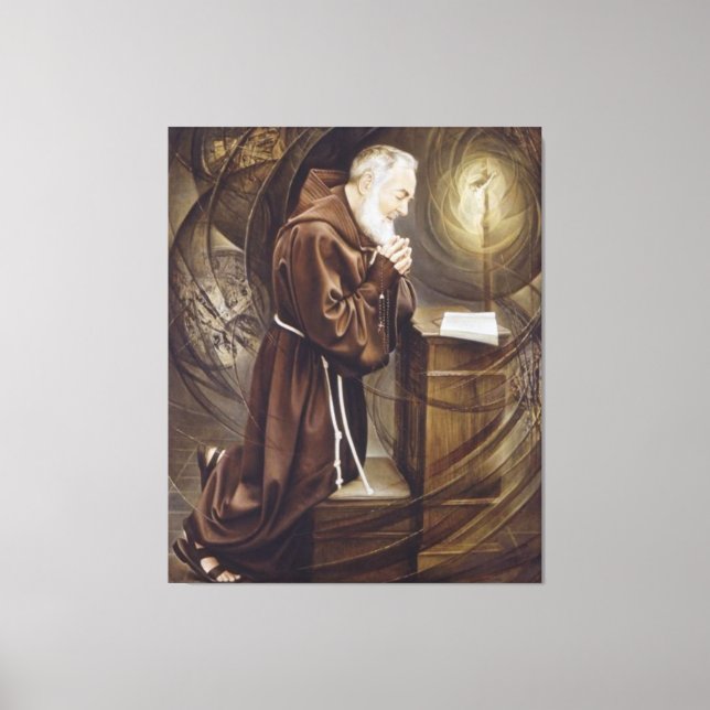 Toile Padre Pio (Recto)