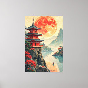 Toile Pagode Lune