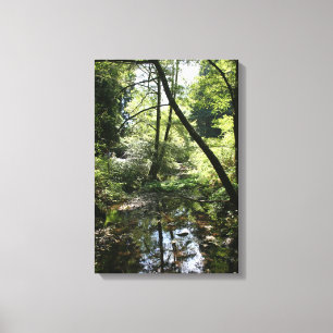 Toile "Paix verte", bois de Muir