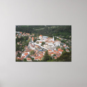 Toile Palais de Sintra d'en haut à Sintra, Portugal