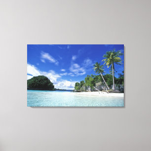 Toile Palaos, Îles Rocheuses, Île Lune de miel, Monde
